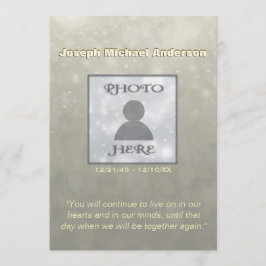 Invitación conmemorativa | Añadir foto