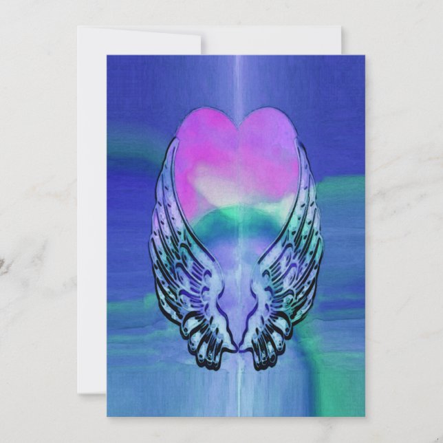 Invitación conmemorativa | Corazón de Ángel Arcoir (Anverso)