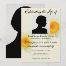 invitación conmemorativa de narciso