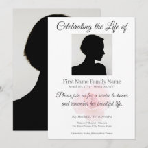 Invitación conmemorativa de Rosa