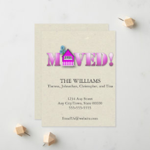 Invitación conmutada (púrpura)