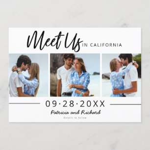 Invitación Conócenos en Destino Save The Date 3 Foto