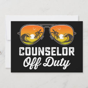 Invitación Consejero Del Servicio Gafas De Sol El Día De La E