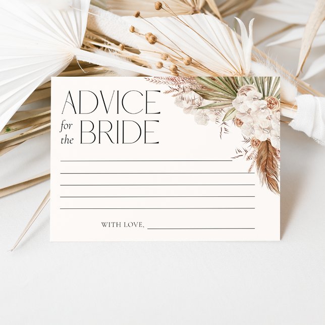 Invitación Consejo de Flores y Féteres bohemias para Novia (Subido por el creador)