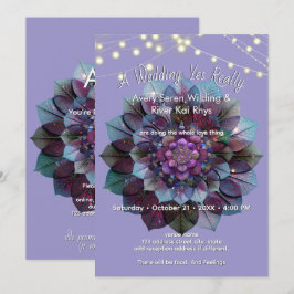 Invitación Consejo de Hojas | Arte Mandala P&B