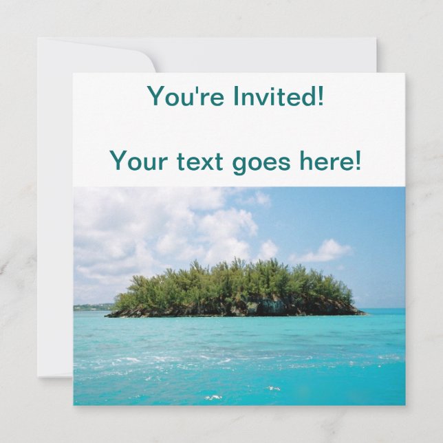 Invitación Consejo norte del triángulo de las Bermudas (Anverso)