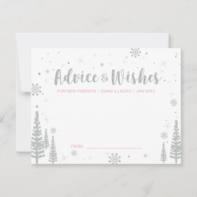 Invitación Consejo para la madre, padres | Actividad de Baby  (Anverso)