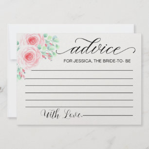 Invitación Consejo para que la novia se convierta en novia: t