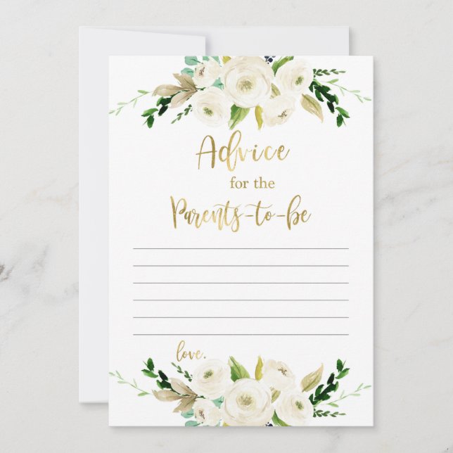 Invitación Consejo para que los padres (Anverso)