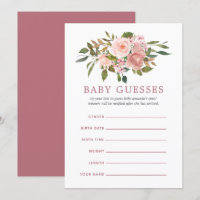 Consejos Baby Shower de Rubor y Rosa Gold para mam