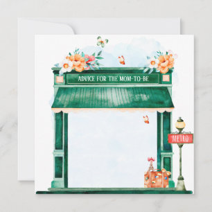 Invitación Consejos de Acuarela de Café Boulangerie de París 