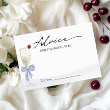 Consejos de Brindis de Champán para la Novia Tarje