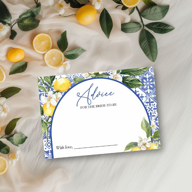 Invitación Consejos de Despedida de Soltera con Limón para la (Subido por el creador)