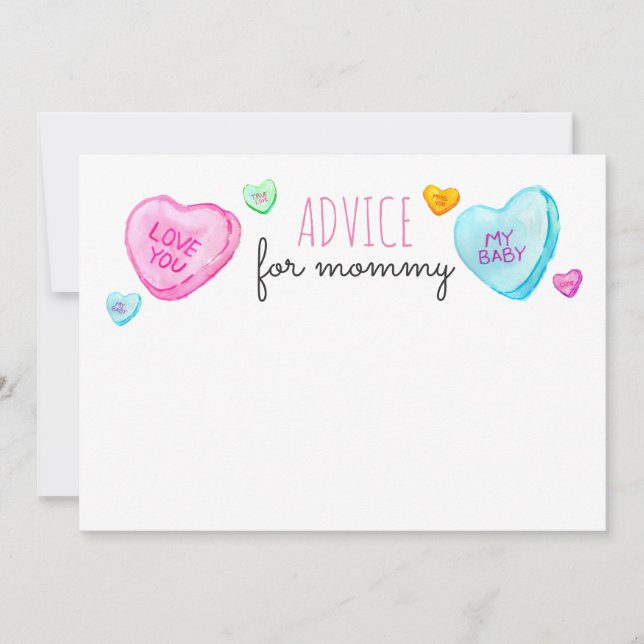 Invitación Consejos de Día de San Valentín cardíaco para la t (Anverso)