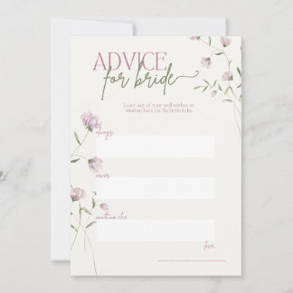 Invitación Consejos Florales Mínimos para el Juego de la Desp