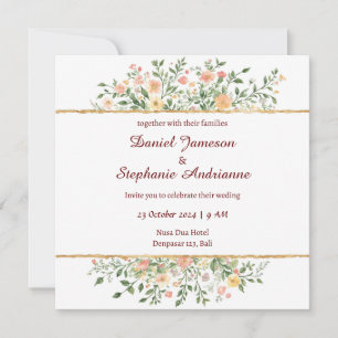 Invitación Consejos para un Boda memorable y amoroso