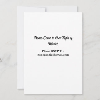 Invitación considerando