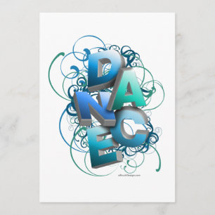 Invitación Considerando 3D Danza (Primavera)