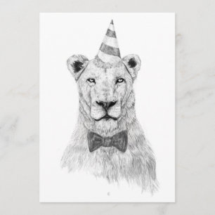 Invitación Consiga el fiesta comenzado