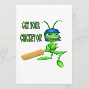 Invitación Consiga su grillo encendido