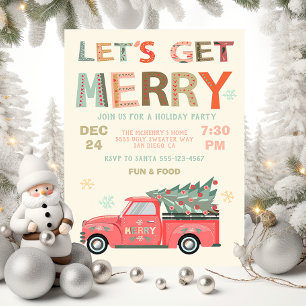 Invitación Consigamos un árbol de camiones para Navidades fer