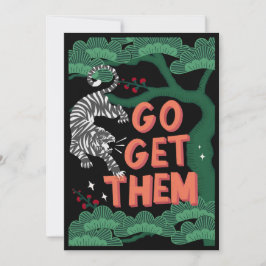 Invitación Consíguelos a Japón para que aliente la positivida