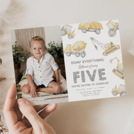 Invitación Construcción 5.ª Fiesta de los CINCO Años