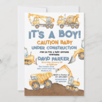 Construcción es un Fiesta de un camión de niños vo