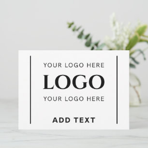 Invitación contemporánea, elegante y minimalista