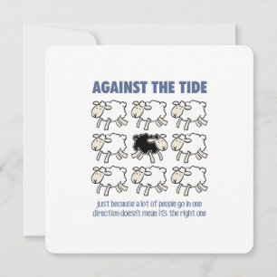 Invitación Contra la marea