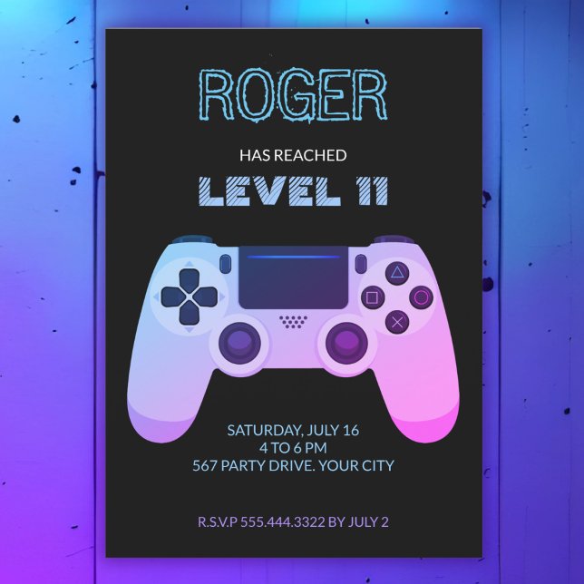 INVITACIÓN CONTROLADOR DE JUEGO DE NIVEL SUPERIOR (Subido por el creador)