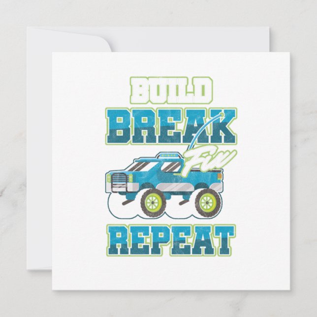 Invitación Controladores RC mecánicos de coches controlados p (Anverso)