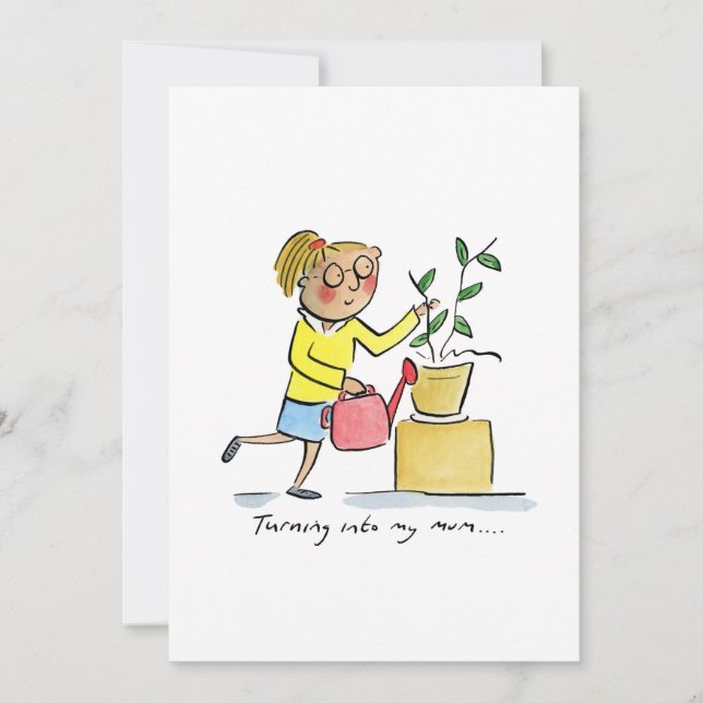 Invitación Convertir en Mamá (Anverso)