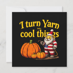 Invitación Convierto a Yarn en cosas de Guay: Punto y crochet