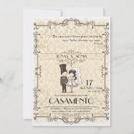 Invitación Convite Casamento