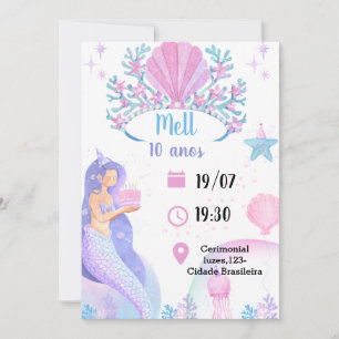 Invitación Convite de seria