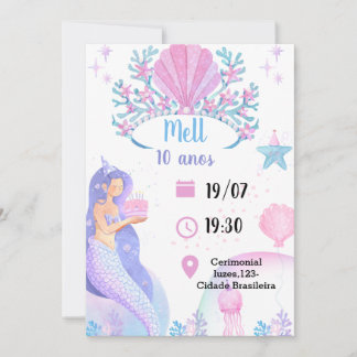 Invitación Convite de seria