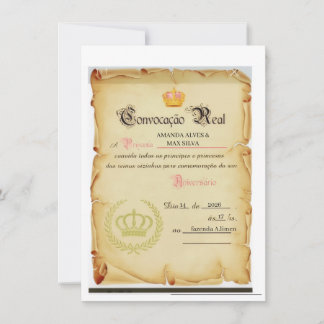 Invitación convites de casamento