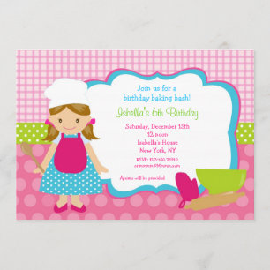 Invitación Convocatoria de fiesta de cumpleaños