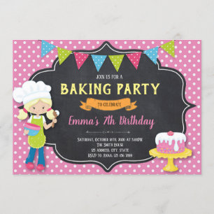 Invitación Convocatoria de fiesta de cumpleaños