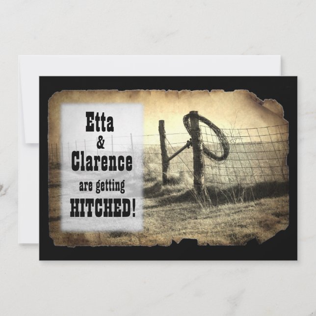 Invitación Convocatoria de posboda (Anverso)