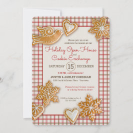 Invitación Cookie de navidades | Plantación | Casa abierta de