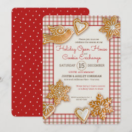 Invitación Cookie de navidades | Plantación | Casa abierta de