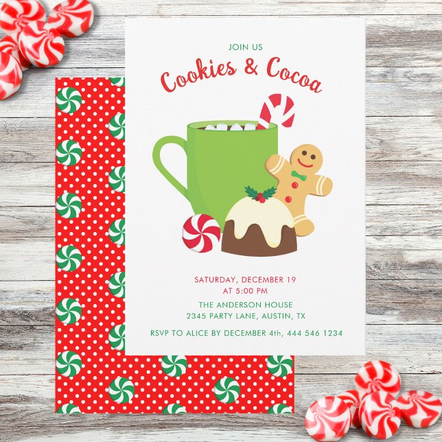 Invitación COOKIES Y COCOA navidades (Subido por el creador)