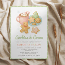 Cookies y Cocoa Winter Baby Shower