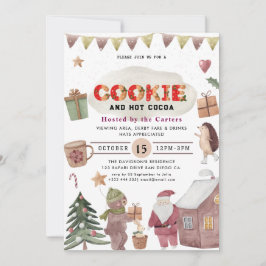 Invitación Cookies y fiesta de Navidad