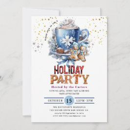 Invitación Cookies y fiesta de Navidad