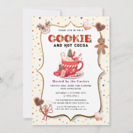 Invitación Cookies y fiesta de Navidad