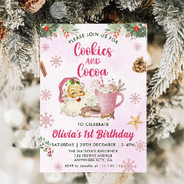 Invitación Cookies y fiesta navideña de cacao