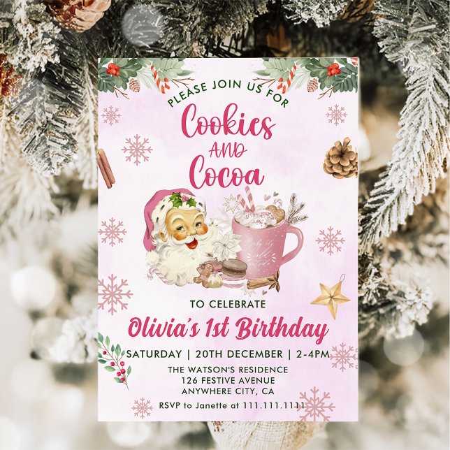 Invitación Cookies y fiesta navideña de cacao (Subido por el creador)